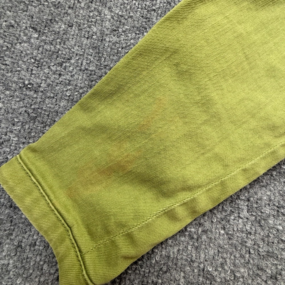 Cartonnier Anthropologie Green Blazer Jacket Womens 8 Cotton Stretch Casual - Picture 6 of 11